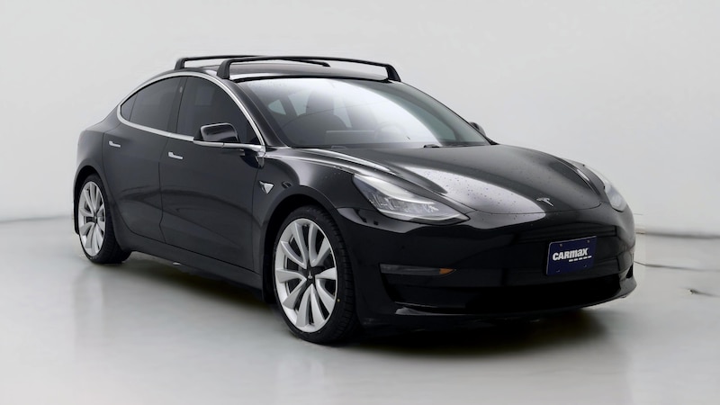 2018 Tesla Model 3 Long Range Hero Image