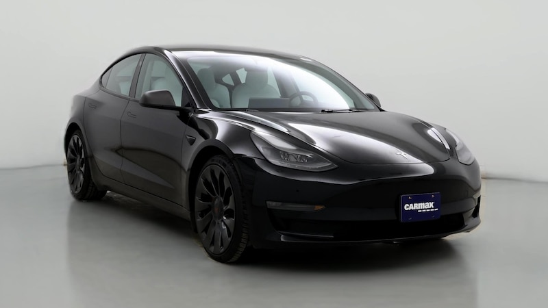 2022 Tesla Model 3 Performance Hero Image