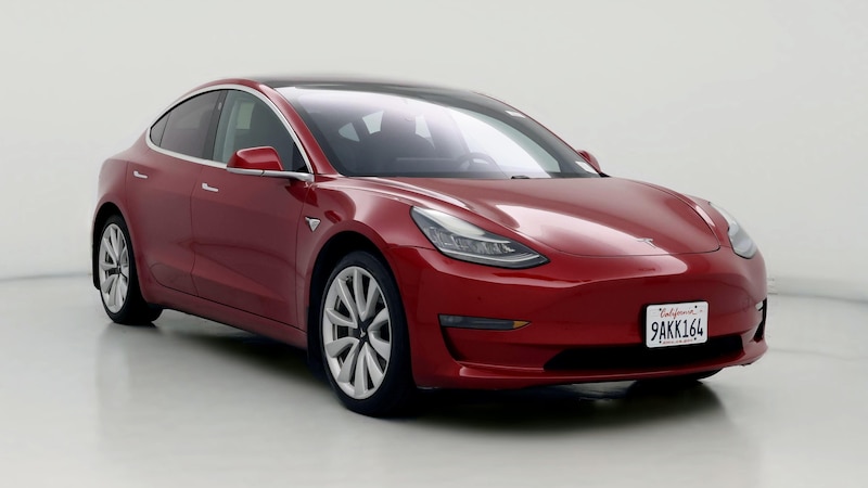 2018 Tesla Model 3 Long Range Hero Image