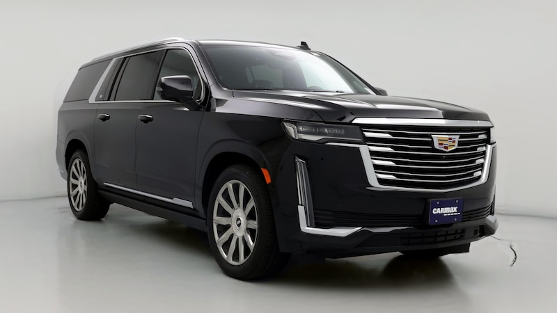 2021 Cadillac Escalade ESV Premium Luxury Platinum Hero Image