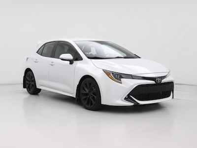 White 2021 Toyota Corolla Hatchback XSE