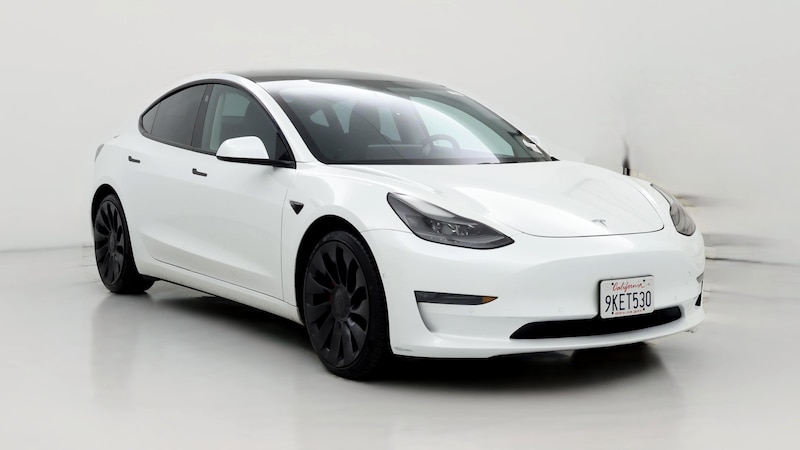 2022 Tesla Model 3 Performance Hero Image