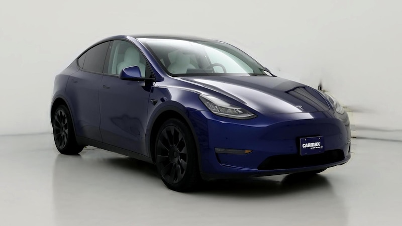 2021 Tesla Model Y Long Range Hero Image