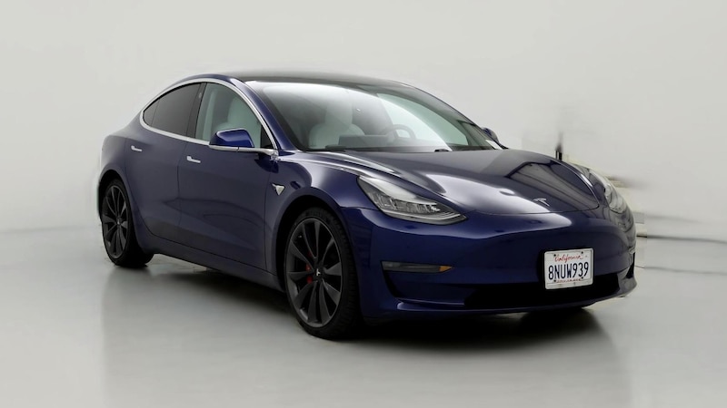 2020 Tesla Model 3 Performance Hero Image