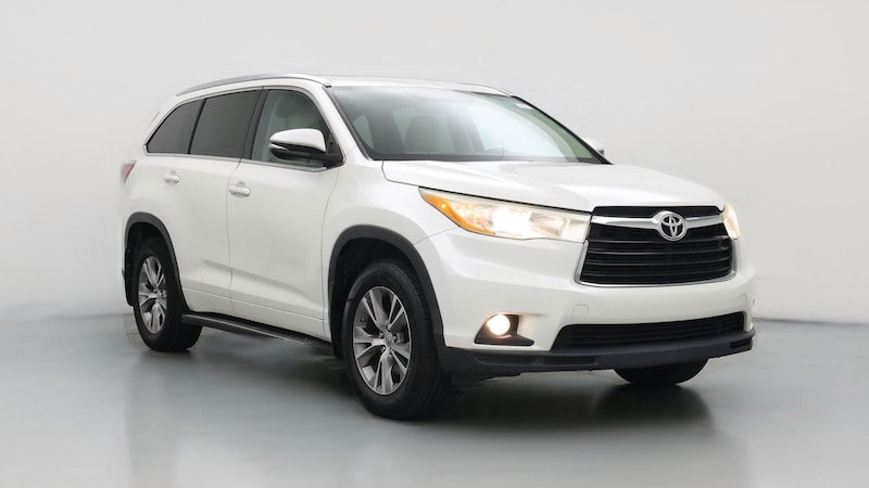 2014 Toyota Highlander XLE Hero Image