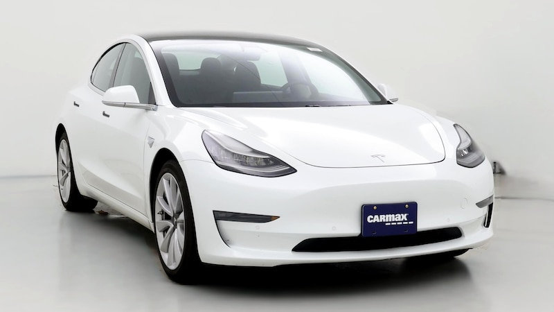 2020 Tesla Model 3 Long Range Hero Image