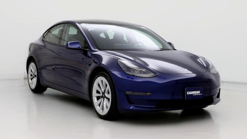 2022 Tesla Model 3 Long Range Hero Image