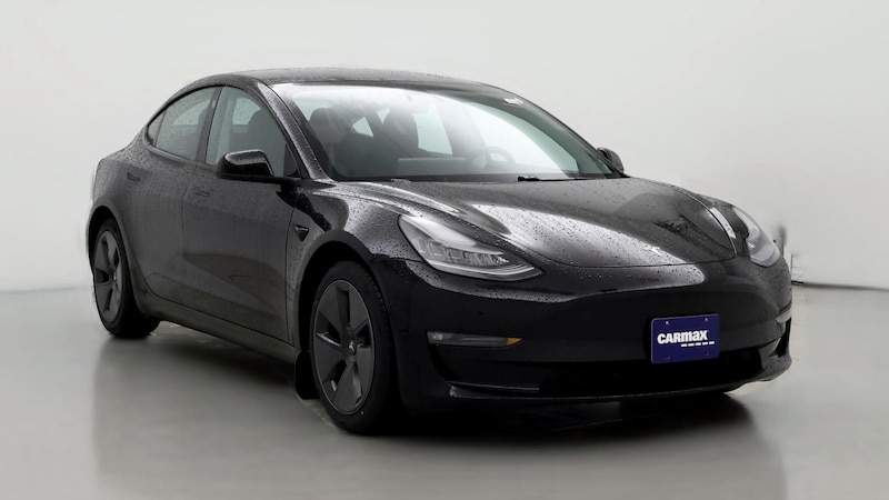 2021 Tesla Model 3 Long Range Hero Image