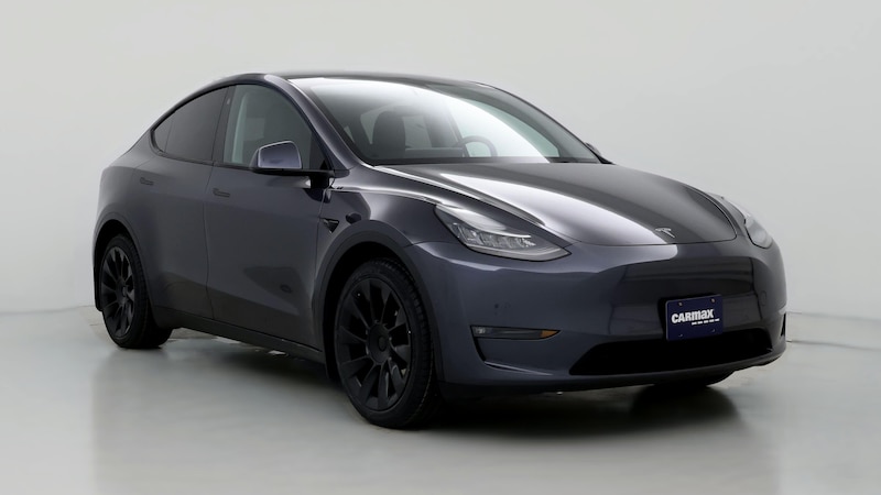 2021 Tesla Model Y Long Range Hero Image