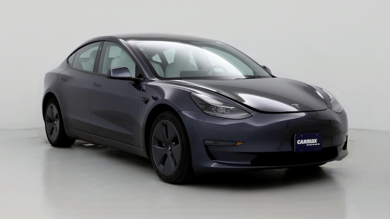 2022 Tesla Model 3 Long Range Hero Image