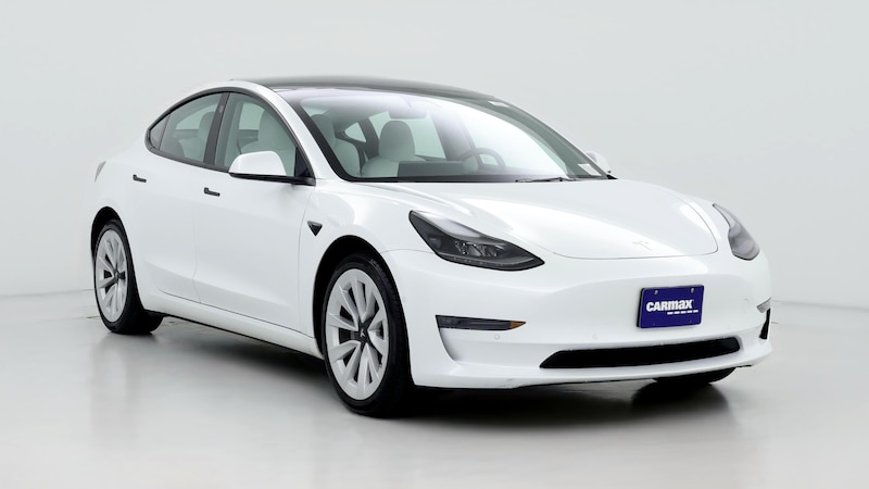 2022 Tesla Model 3 Long Range Hero Image