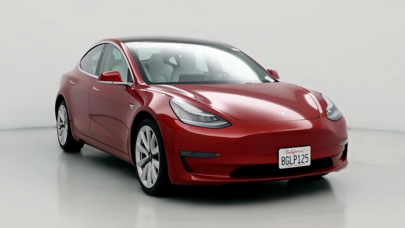 2018 Tesla Model 3 Long Range Hero Image