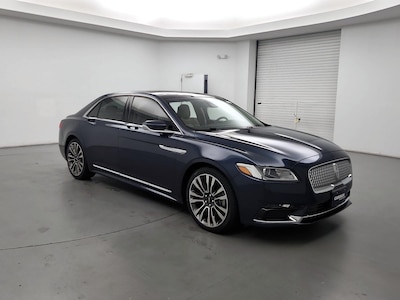 Blue 2017 Lincoln Continental Reserve