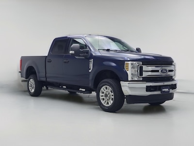 Blue 2019 Ford F250 XLT