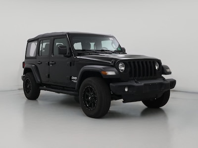 Black 2020 Jeep Wrangler Unlimited Sport