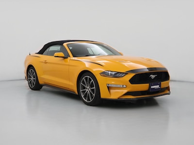 Orange 2019 Ford Mustang Ecoboost Premium