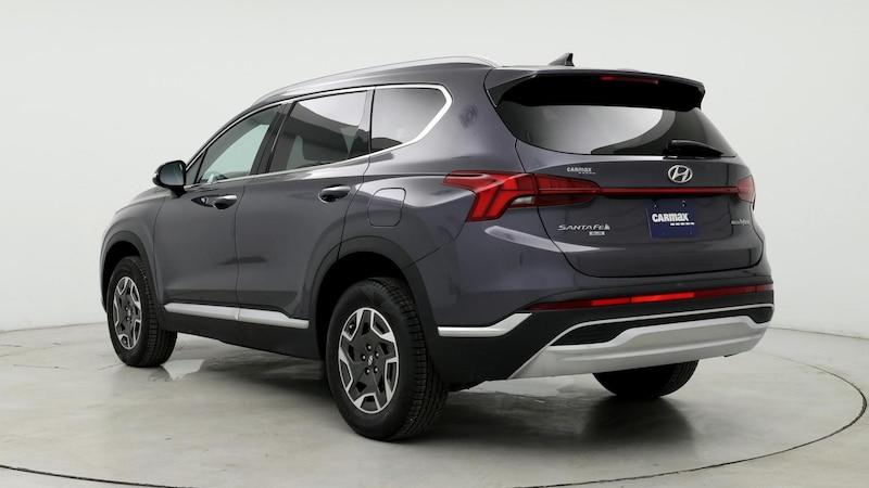 2022 Hyundai Santa Fe Blue 2