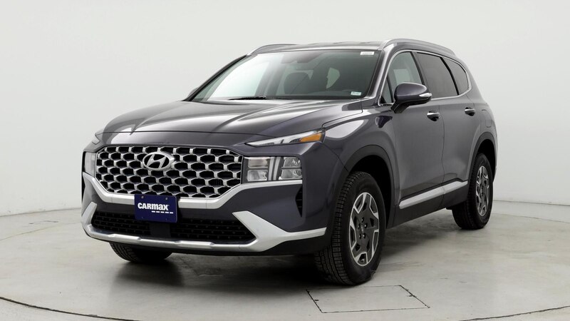 2022 Hyundai Santa Fe Blue 4