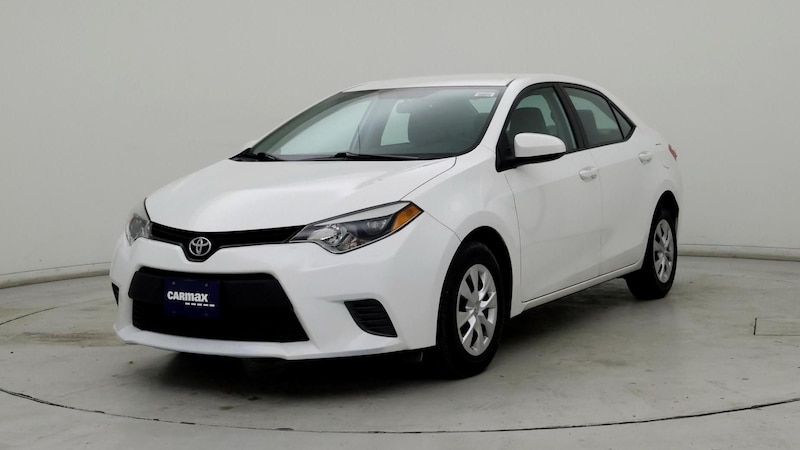 2016 Toyota Corolla L 4