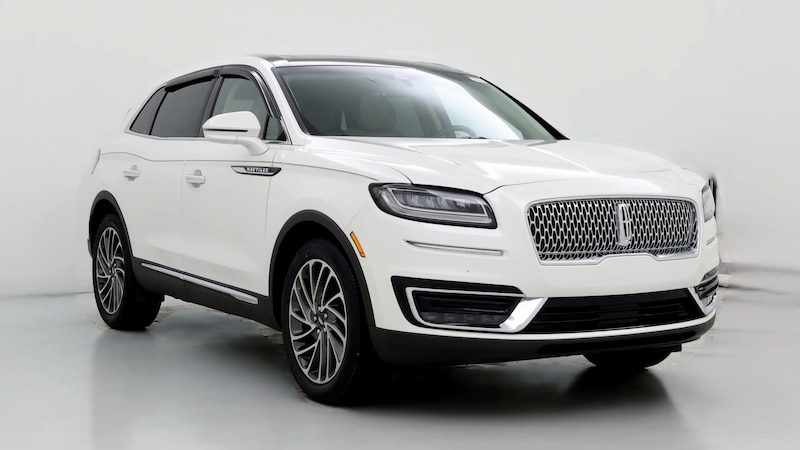 2019 Lincoln Nautilus Reserve Hero Image