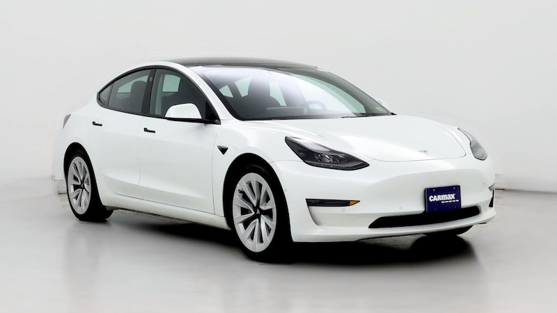 2022 Tesla Model 3 Long Range Hero Image