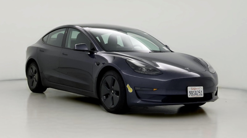 2022 Tesla Model 3 Long Range Hero Image