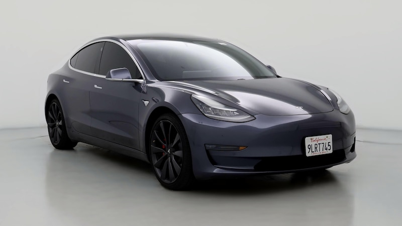 2020 Tesla Model 3 Performance Hero Image