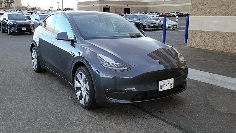 2021 Tesla Model Y Long Range Hero Image