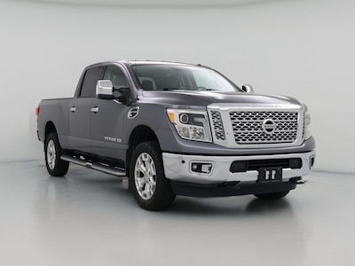 Gray 2017 Nissan Titan XD SL