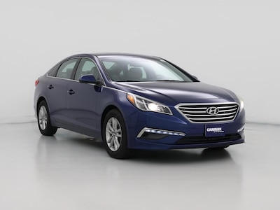Blue 2015 Hyundai Sonata SE