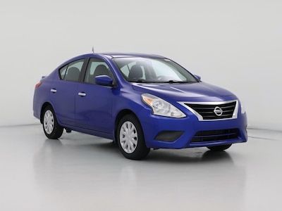 Blue 2016 Nissan Versa SV
