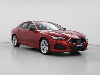 Red 2021 Acura TLX SH-AWD Technology