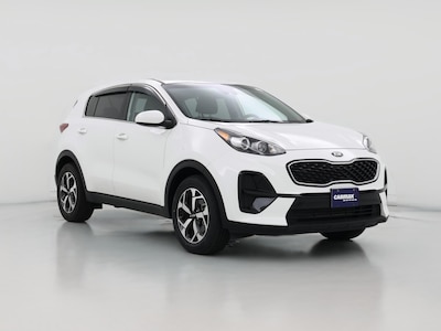 White 2021 Kia Sportage LX