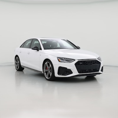 White 2023 Audi A4 S-Line Premium