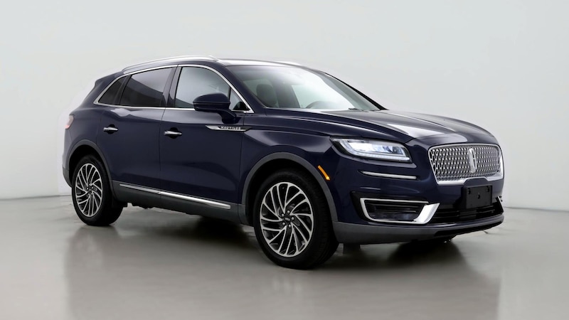 2019 Lincoln Nautilus Reserve Hero Image