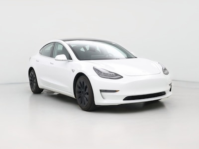 White 2020 Tesla Model 3 Long Range