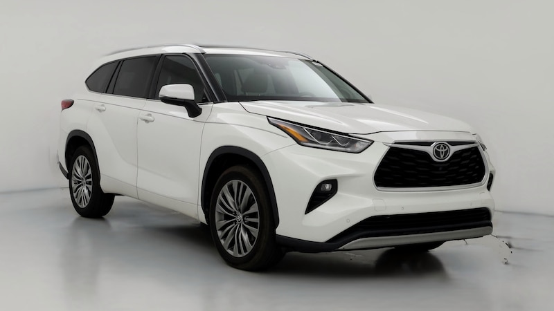 2021 Toyota Highlander Platinum Hero Image