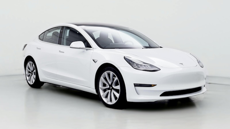 2018 Tesla Model 3 Long Range Hero Image