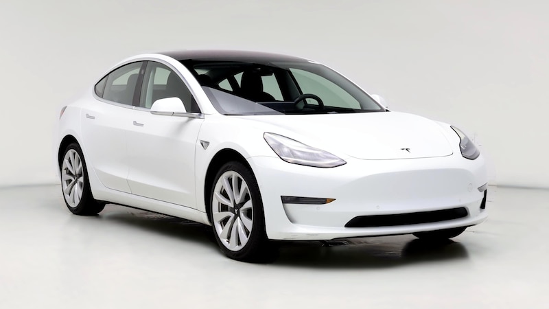 2018 Tesla Model 3 Long Range Hero Image