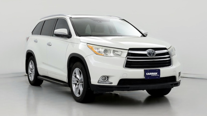 2015 Toyota Highlander Limited Platinum Hero Image