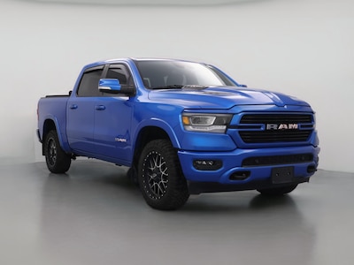 Blue 2020 Ram 1500 Laramie