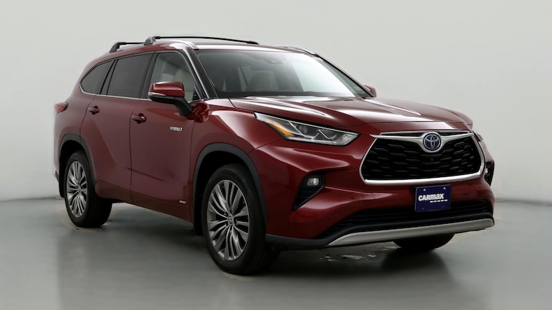 2020 Toyota Highlander Platinum Hero Image