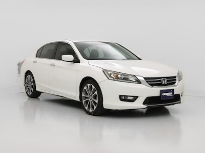 White 2014 Honda Accord Sport