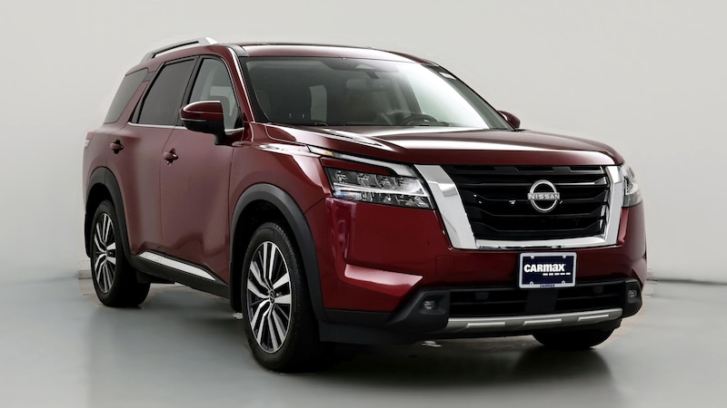 2022 Nissan Pathfinder Platinum Hero Image