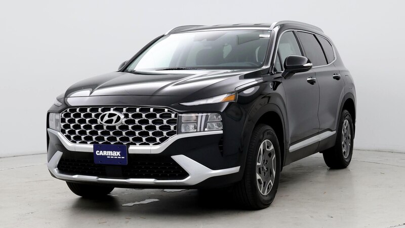 2022 Hyundai Santa Fe Blue 4