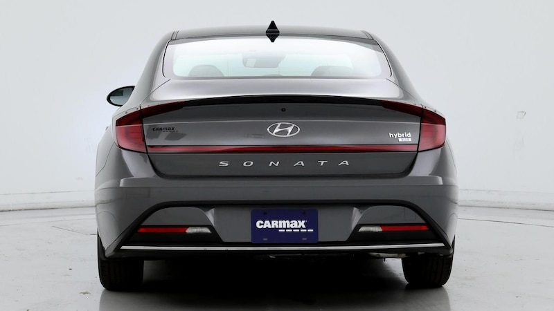 2020 Hyundai Sonata Blue 6