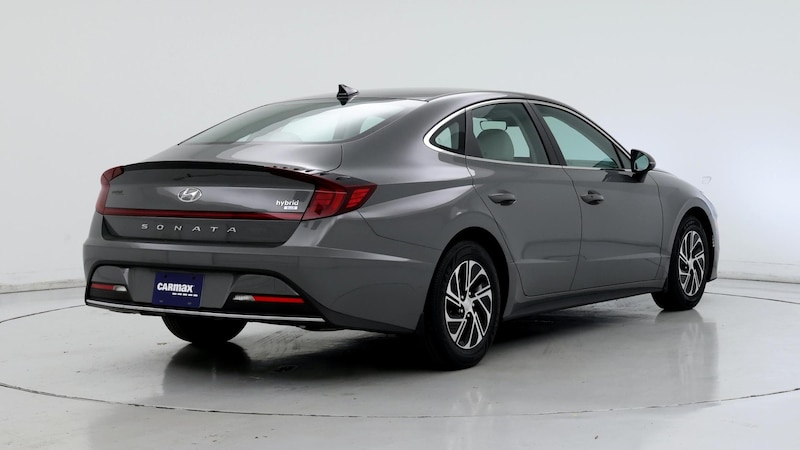 2020 Hyundai Sonata Blue 8