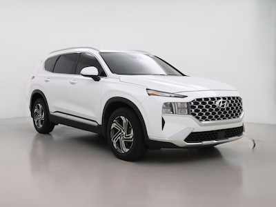White 2022 Hyundai Santa Fe SEL