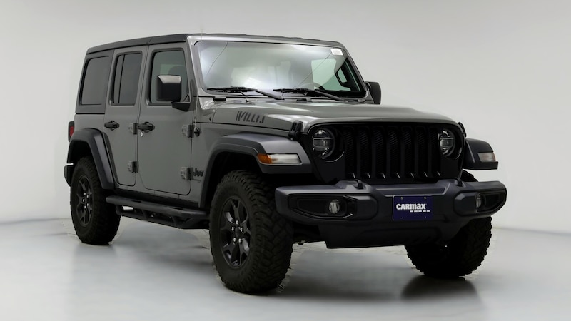 2021 Jeep Wrangler Unlimited Willys Hero Image