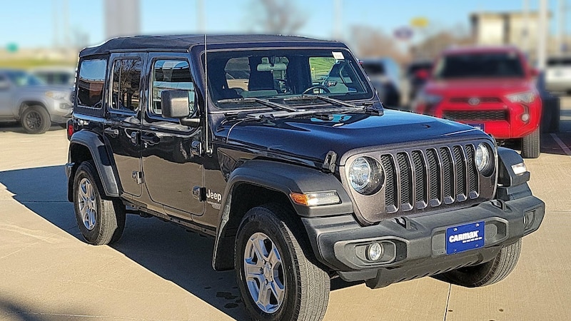 2021 Jeep Wrangler Unlimited Sport Hero Image